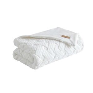 Koolaburra by UGG 50x70 Throw Blanket White NWT Faux Fur Cozy Oversized Soft New